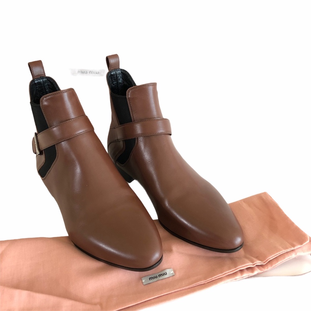 Authentic Miu Miu Booties